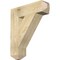 Ekena Millwork Traditional Craftsman Rough Sawn Bracket, Douglas Fir, 6"W x 24"D x 28"H BKT06X24X28TRA04RDF - alternate 1